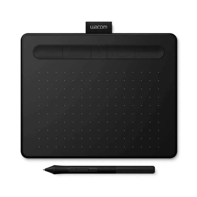Графический планшет Wacom Intuos Medium Bluetooth черный CTL-6100WLK-N
