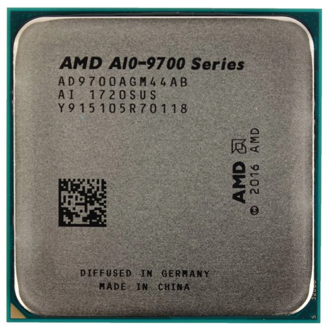 Процессор AMD Bristol Ridge A10 4C/4T 9700E AD9700AHM44AB (3.5 ГГц, 2 МБ)