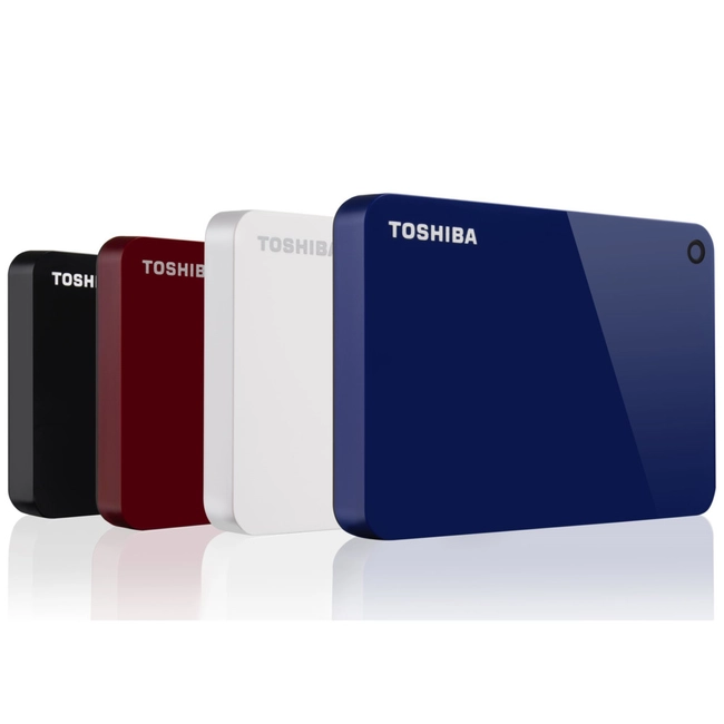 Внешний жесткий диск Toshiba Canvio Advance Blue HDTC910EL3AA (1 ТБ)