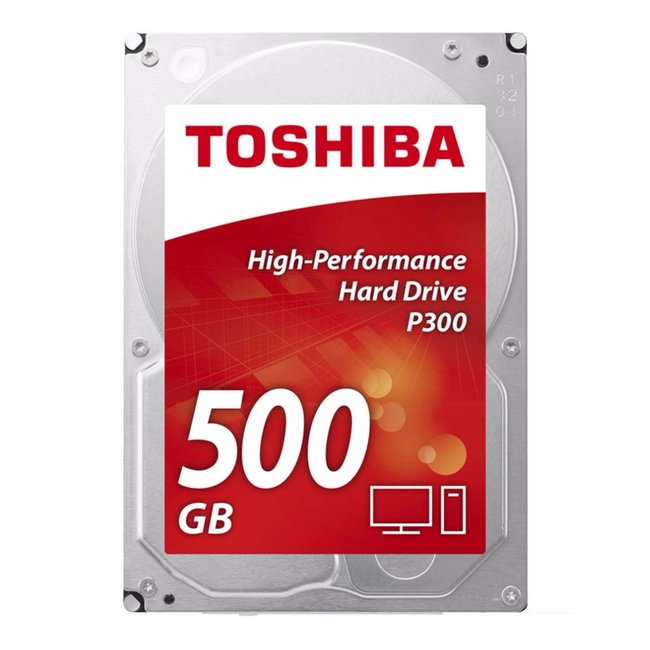 Внутренний жесткий диск Toshiba P300 500GB SATA 3.5" 7200RPM 64Mb HDWD105UZSVA (HDD (классические), 500 ГБ, 3.5 дюйма, SATA)