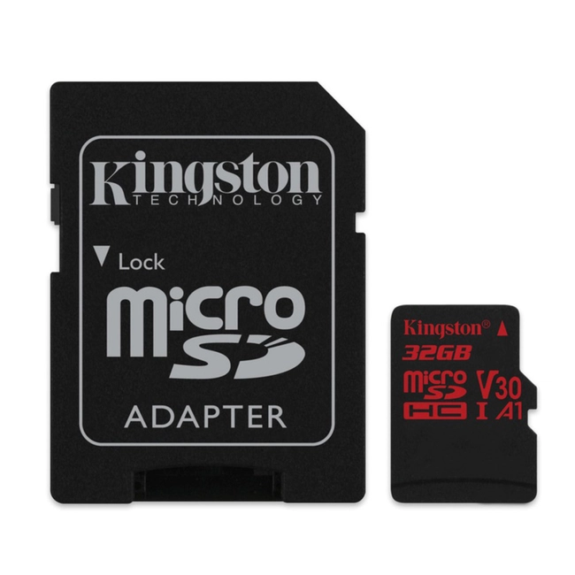 Флеш (Flash) карты Kingston 32GB + SD Adapter SDCR/32GB (32 ГБ)