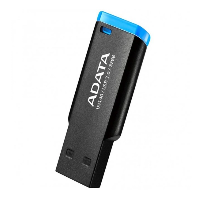 USB флешка (Flash) ADATA DashDrive Durable 32GB - Black/Blue AUV140-32G-RBE (32 ГБ)