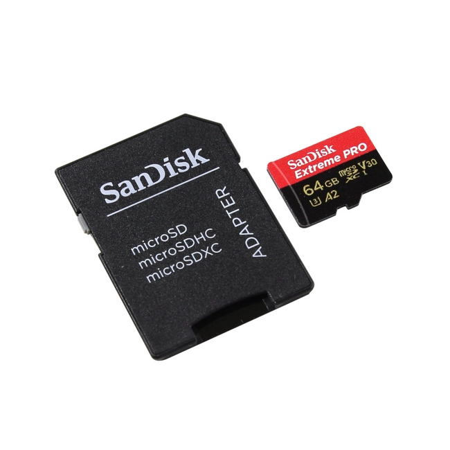 Флеш (Flash) карты SanDisk microSD 64GB SDSQXCY-064G-GN6MA (64 ГБ)