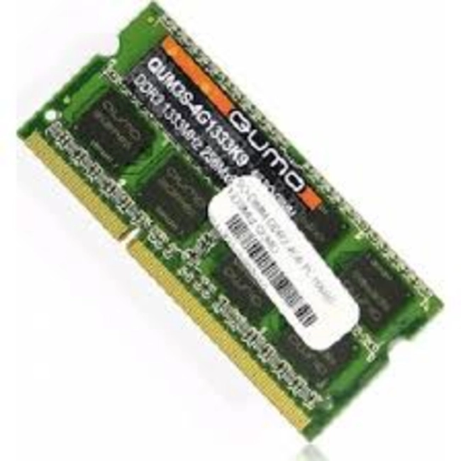 ОЗУ Qumo DDR3 SODIMM 4GB QUM3S-4G1333K9R (SO-DIMM, DDR3, 4 Гб, 1333 МГц)