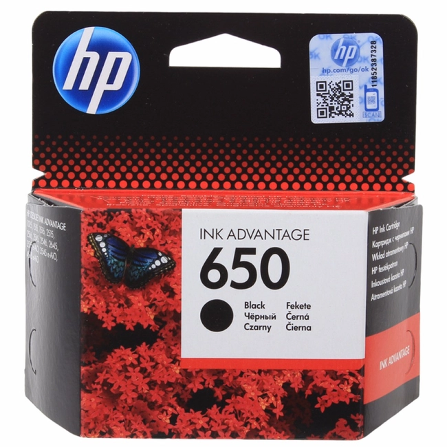 Лазерный картридж HP 650 Ink Advantage трехцветный CZ102AE