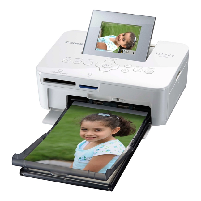 Мобильный принтер Canon SELPHY CP1000 0011C002 (A6, Сублимационный, Цветной)