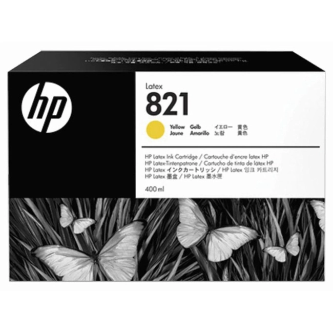 Струйный картридж HP 821A 400ml Yellow G0Y88A