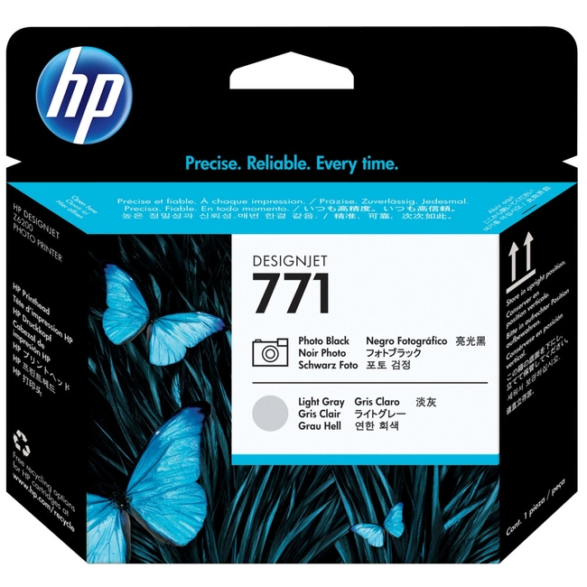 Картридж для плоттеров HP 771 черный/светло-серый CE020A