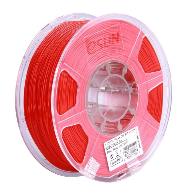 Расходный материалы для 3D-печати ESUN 3D ABS+ Пластик eSUN Fire Engine Red_Огненно-красный/1.75mm/1kg/roll ABS+175FR1