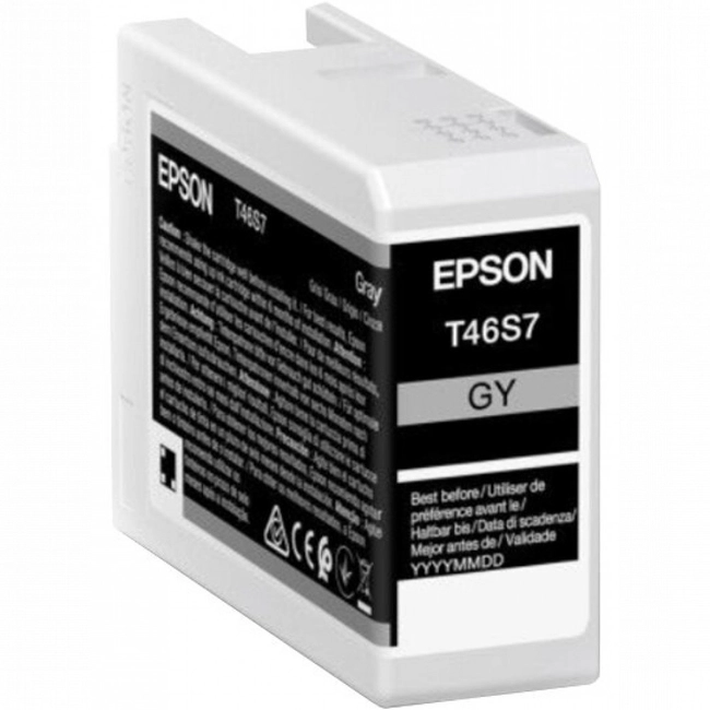 Струйный картридж Epson T46S серый SC-P700 C13T46S700