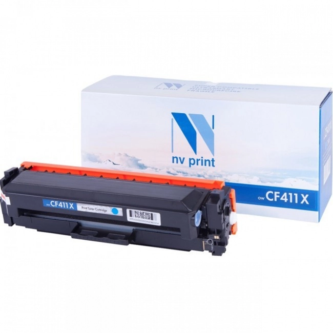 Лазерный картридж NV Print CF411X NV-CH-HCF411X-C-5К