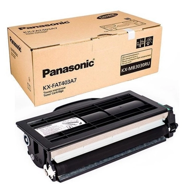 Картридж для плоттеров Panasonic KX-FAT403A7 черный