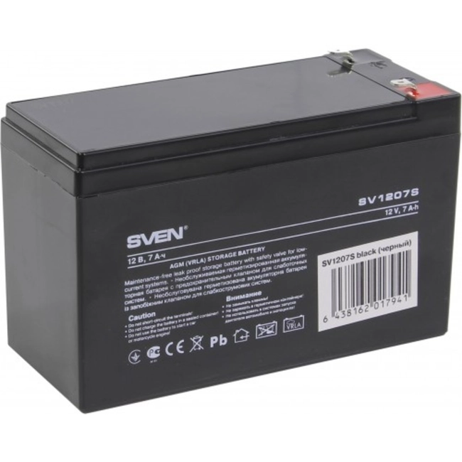 Сменные аккумуляторы АКБ для ИБП Sven SV 1207S SV-017941 (12 В)
