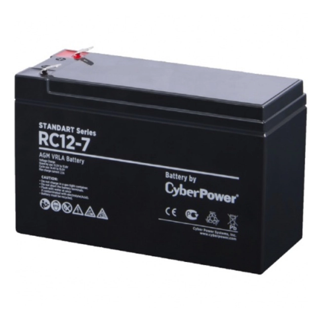 Сменные аккумуляторы АКБ для ИБП CyberPower RC 12-7 (12 В)