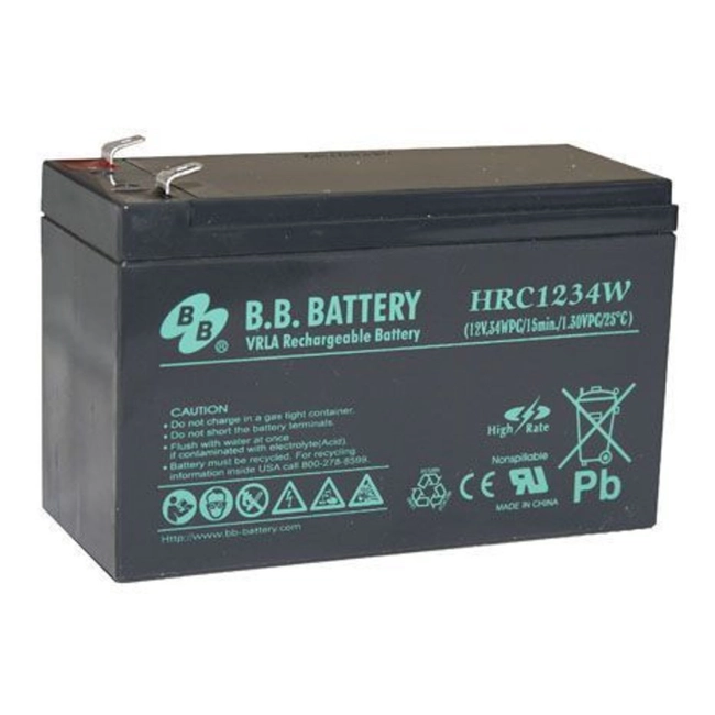 Сменные аккумуляторы АКБ для ИБП B.B. Battery Аккумуляторная батарея B.B. Battery HRC 1234W (12 В)