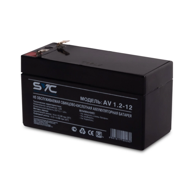Сменные аккумуляторы АКБ для ИБП SVC AV1.2-12 12В vender_temp_product_31208