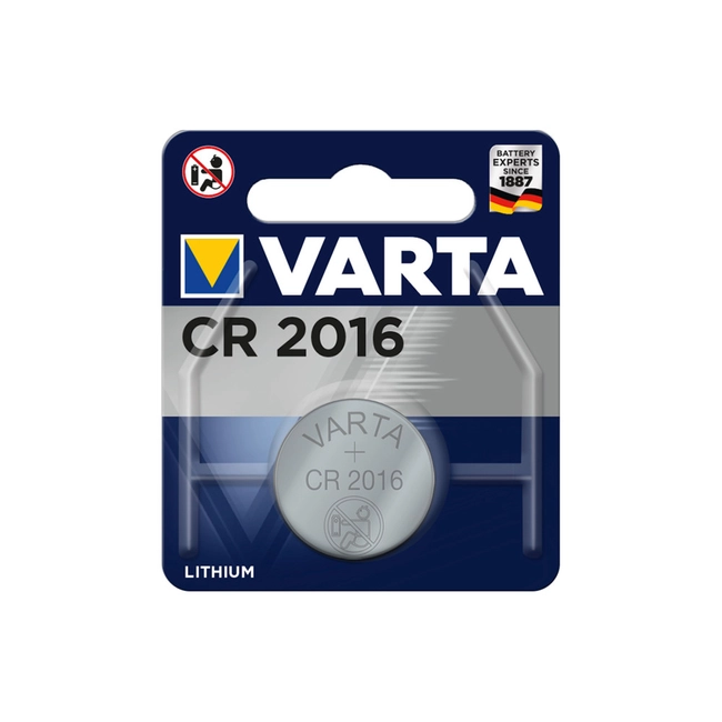 Батарейка VARTA Lithium CR2016 3V (1 шт) CR2016-BP1