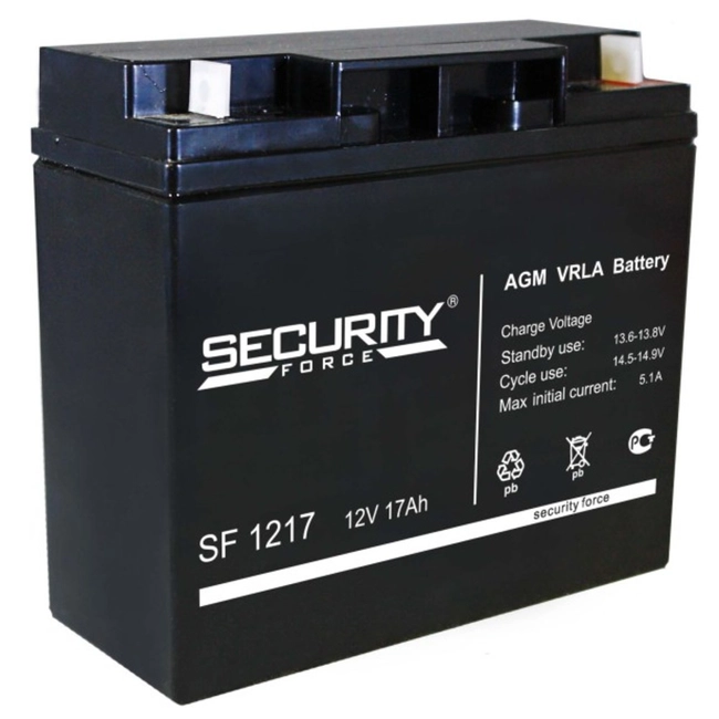 Аккумулятор security force sf