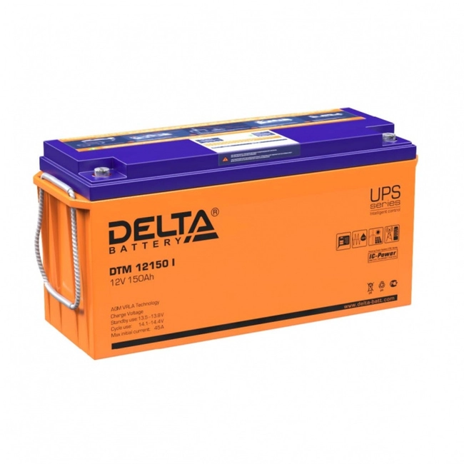 Сменные аккумуляторы АКБ для ИБП Delta Battery DTM 12150 I (12 В)
