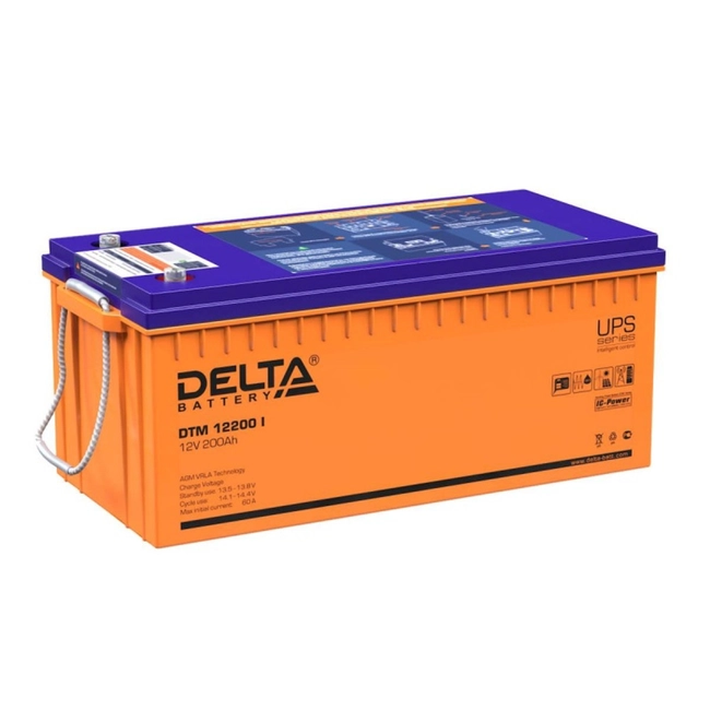 Сменные аккумуляторы АКБ для ИБП Delta Battery DTM 12200 I (12 В)
