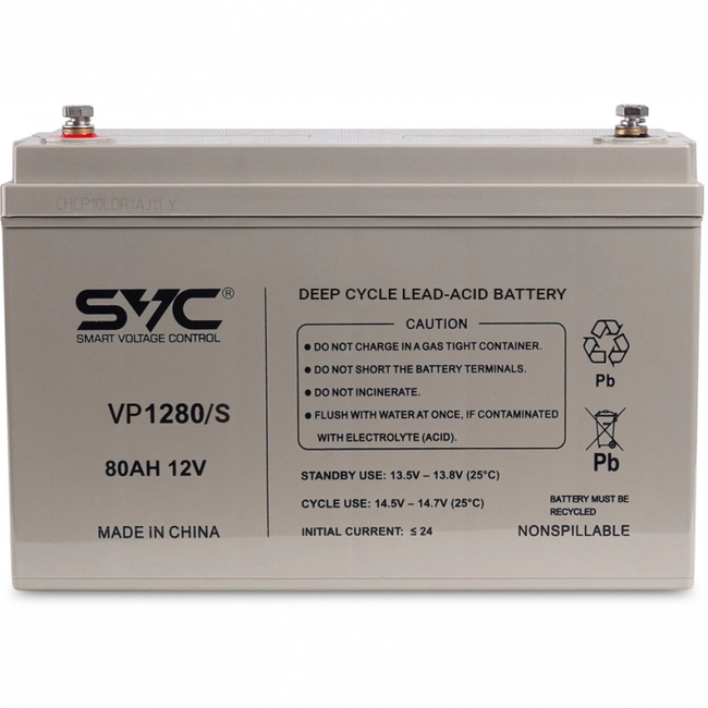 Сменные аккумуляторы АКБ для ИБП SVC VP1280/S (12 В)