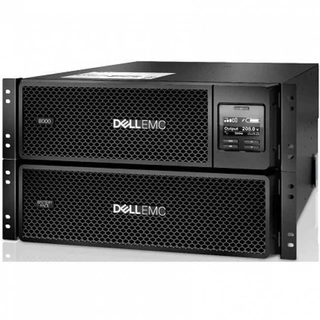 Источник бесперебойного питания Dell SRT 8000VA RM 230V 721-BBBE (8000 ВА, 8000)