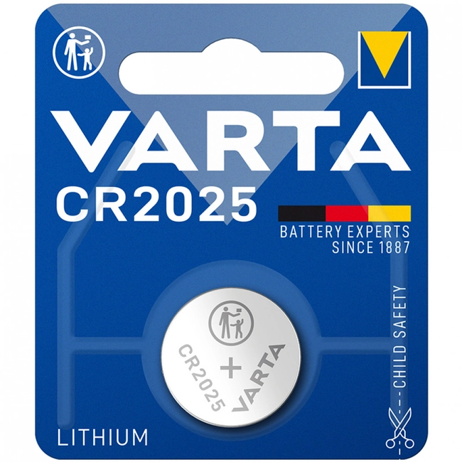 Батарейка VARTA Lithium CR2025 3V (1 шт) CR2025 BP1