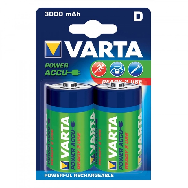 Батарейка VARTA D Mono Torcia Accu 56720