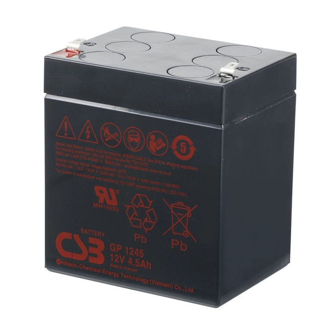 Сменные аккумуляторы АКБ для ИБП CSB Батарея GP1245 (12 В)