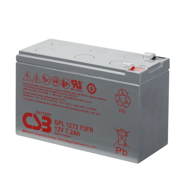 Сменные аккумуляторы АКБ для ИБП CSB Батарея GPL1272 (12 В)