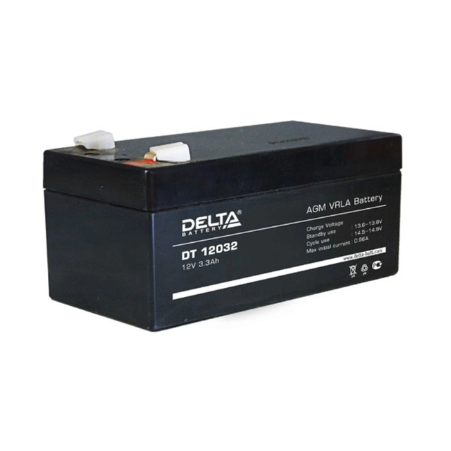 Сменные аккумуляторы АКБ для ИБП Delta Battery Аккумуляторная батарея DT 12032 (12 В)