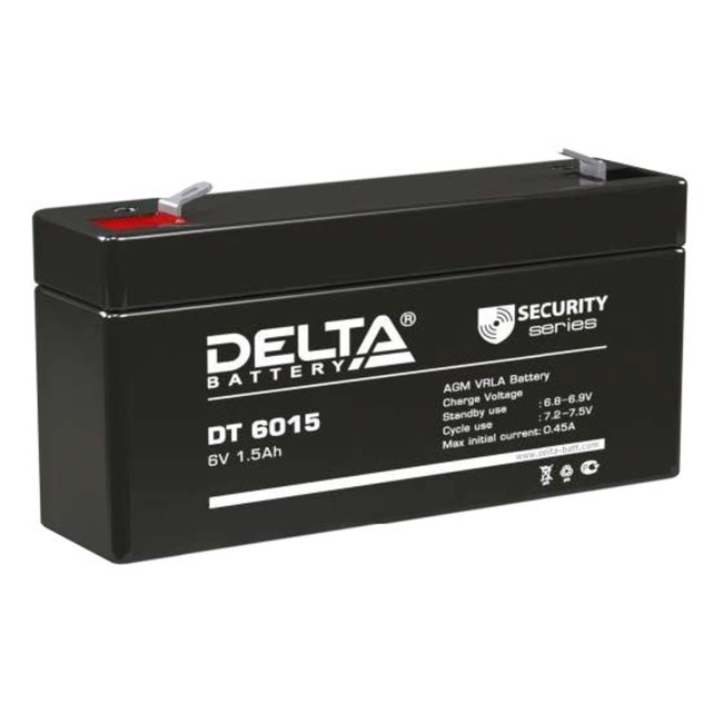 Сменные аккумуляторы АКБ для ИБП Delta Battery DT 6015 (6 В)