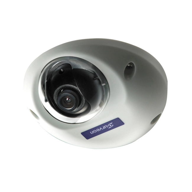 IP видеокамера Surveon CAM1320 (Купольная, Внутренней установки, Проводная, Фиксированный объектив, 2.8 мм, 1/2.7", 2 Мп ~ 1920×1080 Full HD)