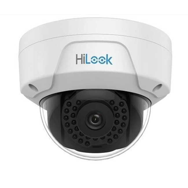 IP видеокамера HiLook IPC-D100 (Купольная, Внутренней установки, Проводная, Фиксированный объектив, 2.8/4/6 мм, 1/4", 1 Мп ~ 1280×720 HD)