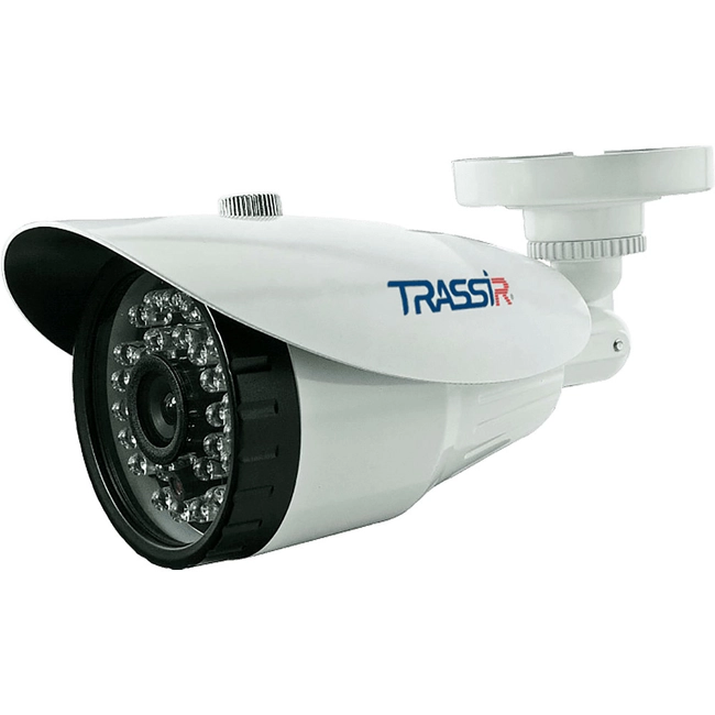 IP видеокамера Trassir TR-D2B5 3.6 мм TR-D2B5 (3.6 MM) (Цилиндрическая, Уличная, Проводная, Фиксированный объектив, 3.6 мм, 1/2.7", 2 Мп ~ 1920×1080 Full HD)
