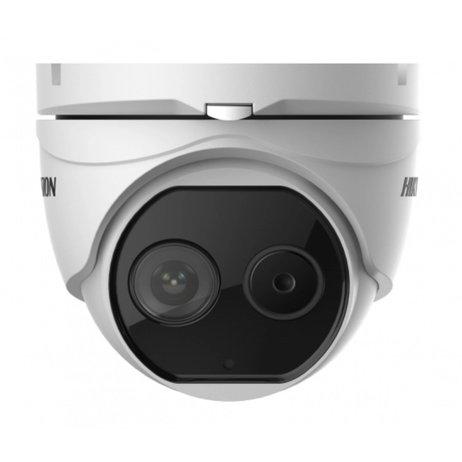IP видеокамера Hikvision DS-2TD1217B-6/PA (Тепловизионная, Внутренней установки, Проводная, Фиксированный объектив, 6.2 мм, 1/2.7", 0.3 Мп ~  160 × 120)