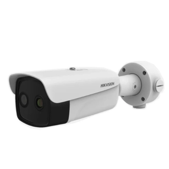 IP видеокамера Hikvision DS-2TD2637B-10/P (Тепловизионная, Уличная, Проводная, Фиксированный объектив, 9.7 мм, 1/2.7", 0.3 Мп ~  384 × 288)