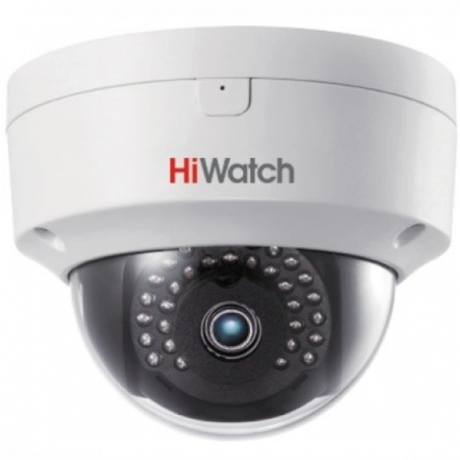 IP видеокамера HiWatch DS-I252S (2.8 MM) (Купольная, Внутренней установки, Проводная, Фиксированный объектив, 2.8 мм, 1/2.7", 2 Мп ~ 1920×1080 Full HD)