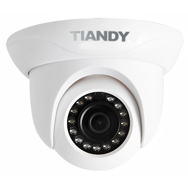 IP видеокамера Tiandy TC-NC9500S3E-MP-E-IR20 (Купольная, Внутренней установки, Проводная, Фиксированный объектив, 2.8 мм, 1/3", 1.3 Мп ~ 1280×960 SXGA)