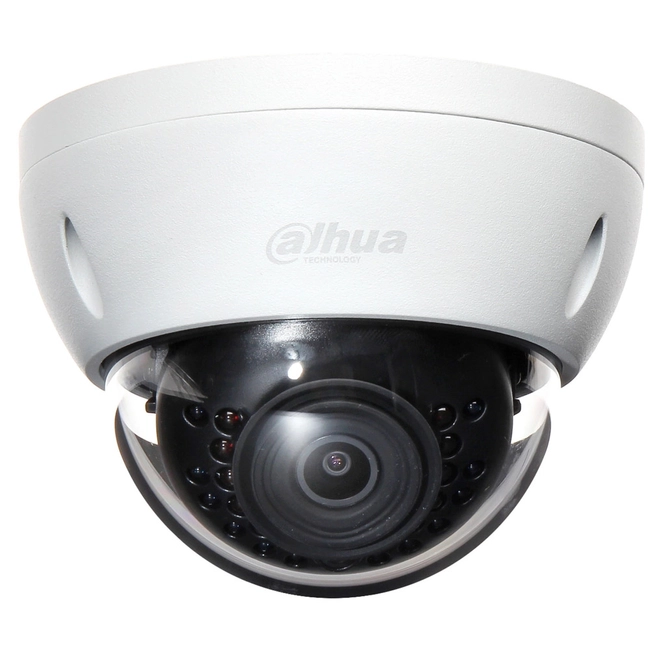 IP видеокамера Dahua DH-IPC-HDBW1230EP-0360B (Купольная, Внутренней установки, Проводная, Фиксированный объектив, 3.6 мм, 1/2.7", 2 Мп ~ 1920×1080 Full HD)