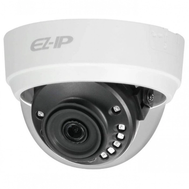 IP видеокамера EZ-IP EZ-IPC-D1B40P-0360B (Купольная, Внутренней установки, Проводная, Фиксированный объектив, 3.6 мм, 1/3", 4 Мп ~ 2688×1520)
