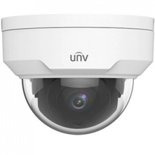 IP видеокамера UNV IPC324LR3-VSPF28-D (Купольная, Внутренней установки, Проводная, Фиксированный объектив, 2.8 мм, 1/3", 4 Мп ~ 2592×1520)
