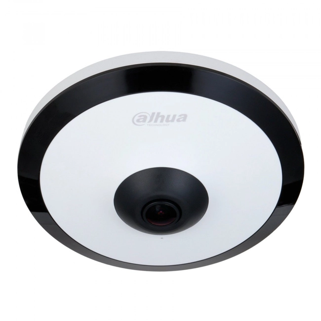 IP видеокамера Dahua DH-IPC-EW5541P-AS (Рыбий глаз, Внутренней установки, Проводная, Фиксированный объектив, 1.4 мм, 1/2.7", 5 Мп ~ 2592×1944)
