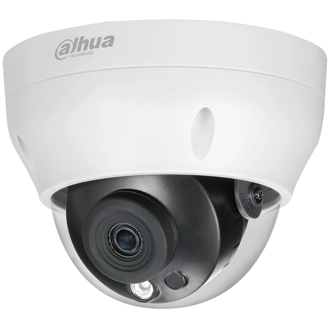 IP видеокамера Dahua DH-IPC-HDPW1431R1P-0280B (Купольная, Внутренней установки, Проводная, Фиксированный объектив, 3.6 мм, 1/3", 4 Мп ~ 2688×1520)