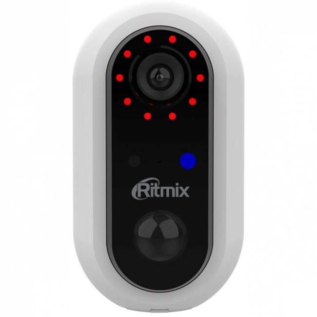 IP видеокамера Ritmix IPC-240B-Tuya (Настольная, Внутренней установки, WiFi, Фиксированный объектив, 2.8 мм, 1/3", 2 Мп ~ 1920×1080 Full HD)