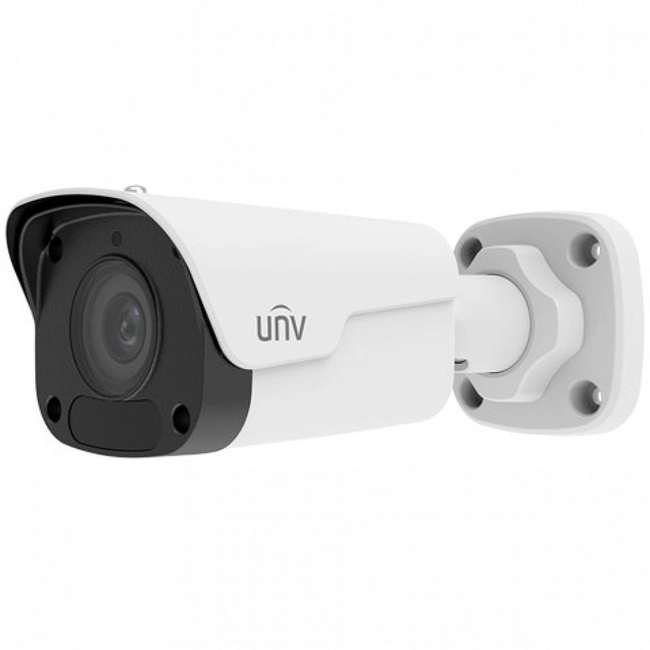 IP видеокамера UNV IPC2122LB-ADF28KM-G (Цилиндрическая, Уличная, Проводная, Фиксированный объектив, 2.8 мм, 1/2.7", 2 Мп ~ 1920×1080 Full HD)