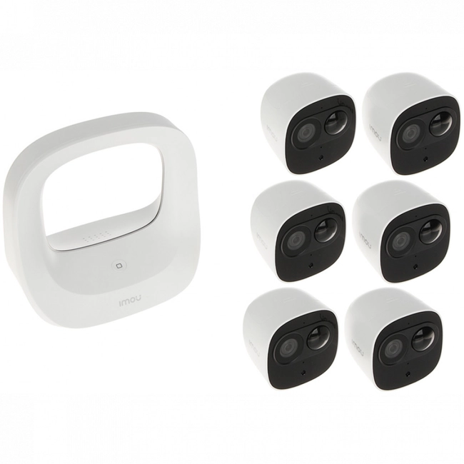 Комплект видеонаблюдения IMOU Cell Pro Kit  (1 Hub + 6 Cameras)