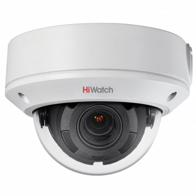 IP видеокамера HiWatch DS-I458Z(B)(2.8-12MM) (Купольная, Уличная, Проводная, Вариофокальный объектив, 2.8 ~ 12 мм, 1/3", 4 Мп ~ 2560×1440 Quad HD)