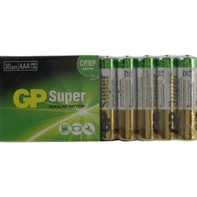 Батарейка GP Super Alkaline 24A LR03 AAA (10шт) GP 24A-B10