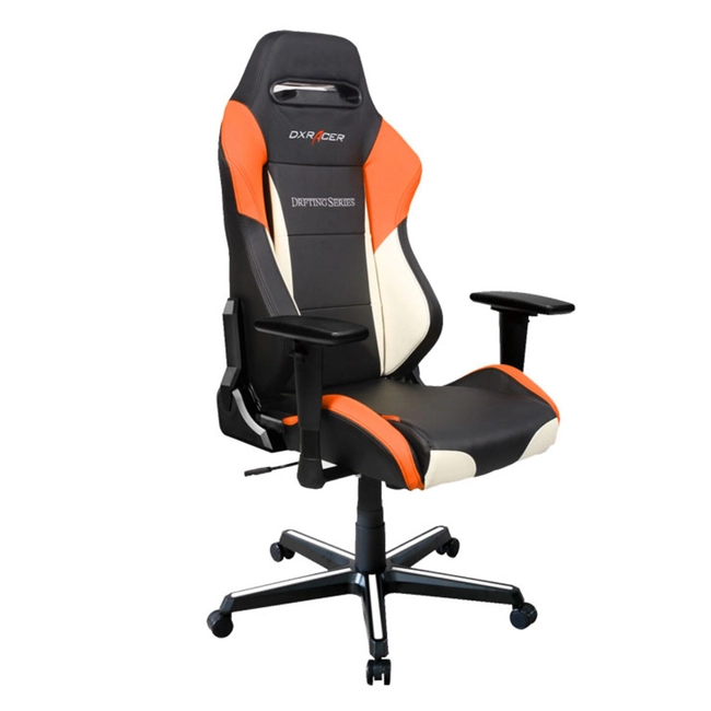 Компьютерный стул DXRacer Игровое кресло Drifting Black-Orange-White OH/DM61/NWO